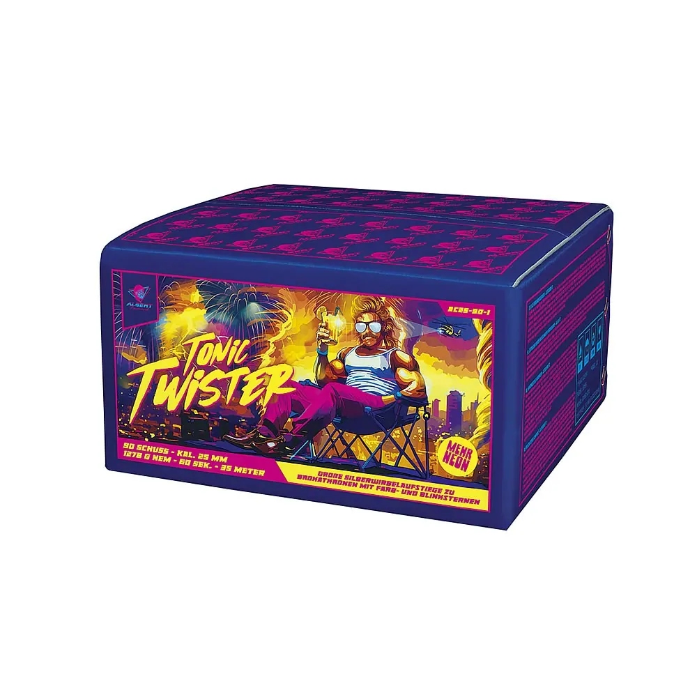 Wyrzutnia Albert Tonic Twister AC25-90-1 90 strzałów, kaliber 25mm