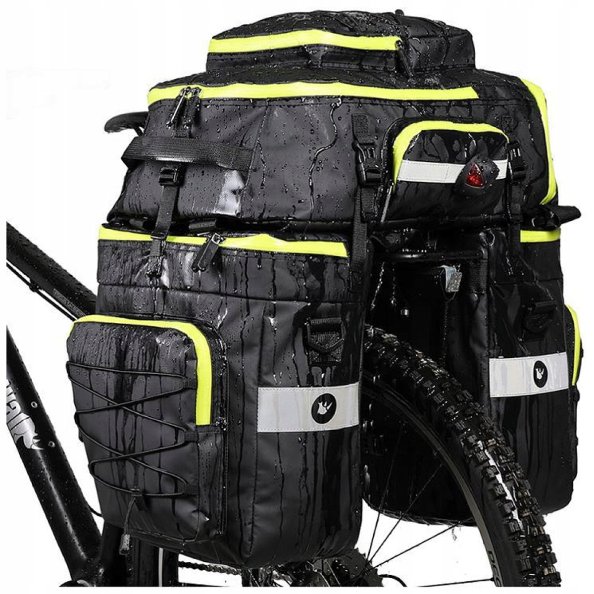 Torba Rowerowa Na Bagażnik 2w1 RHINOWALK | POJEMNOŚĆ: 53L EAN (GTIN) 5903814656348