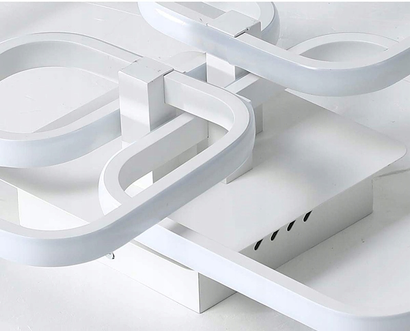 NOWOCZESNA LAMPA SUFITOWA LED ŻYRANDOL DO SALONU Kolekcja brak