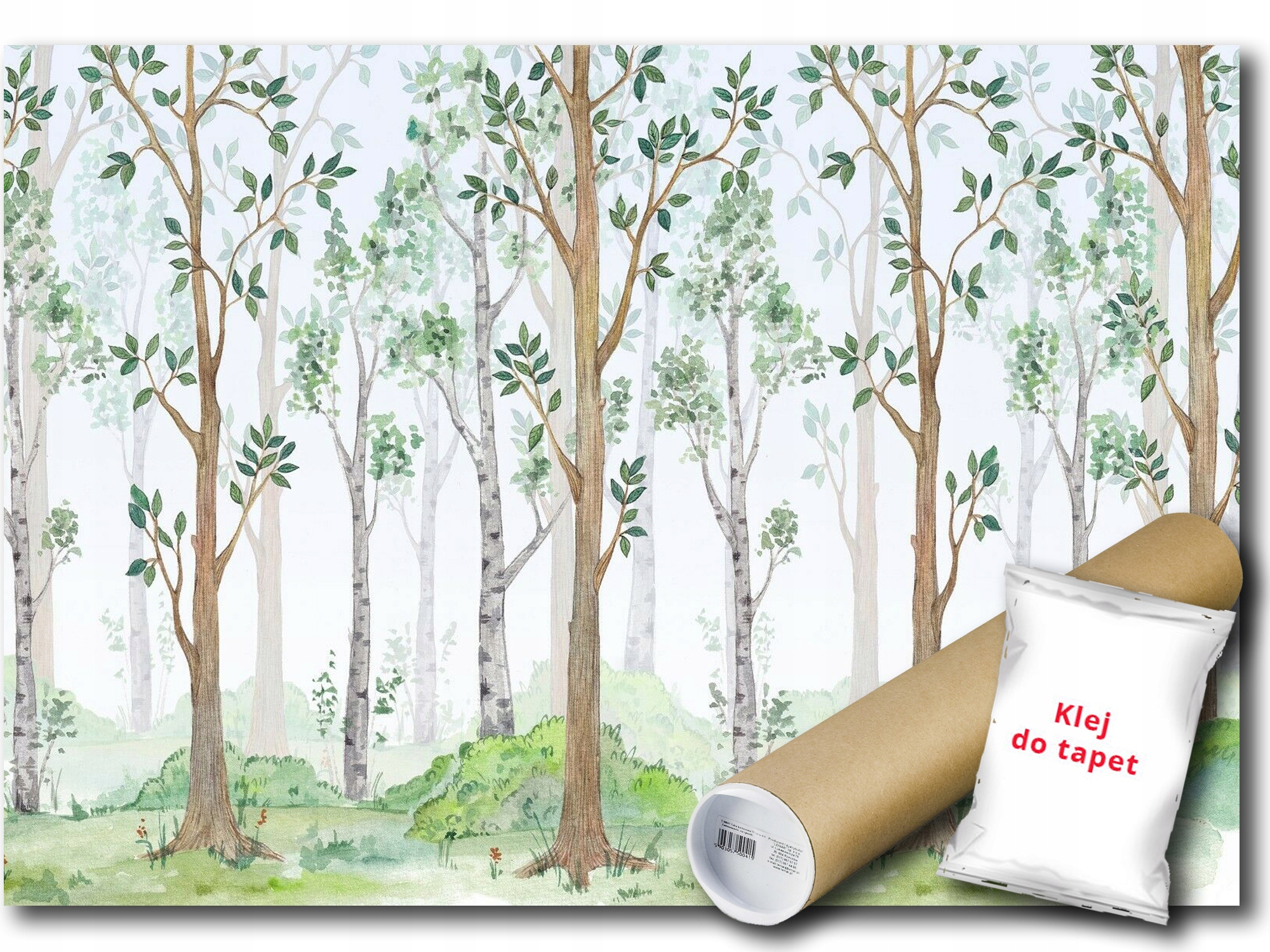 Fototapeta Flizelina Las Park Stromy Breza 350x250 lepidlo zdarma