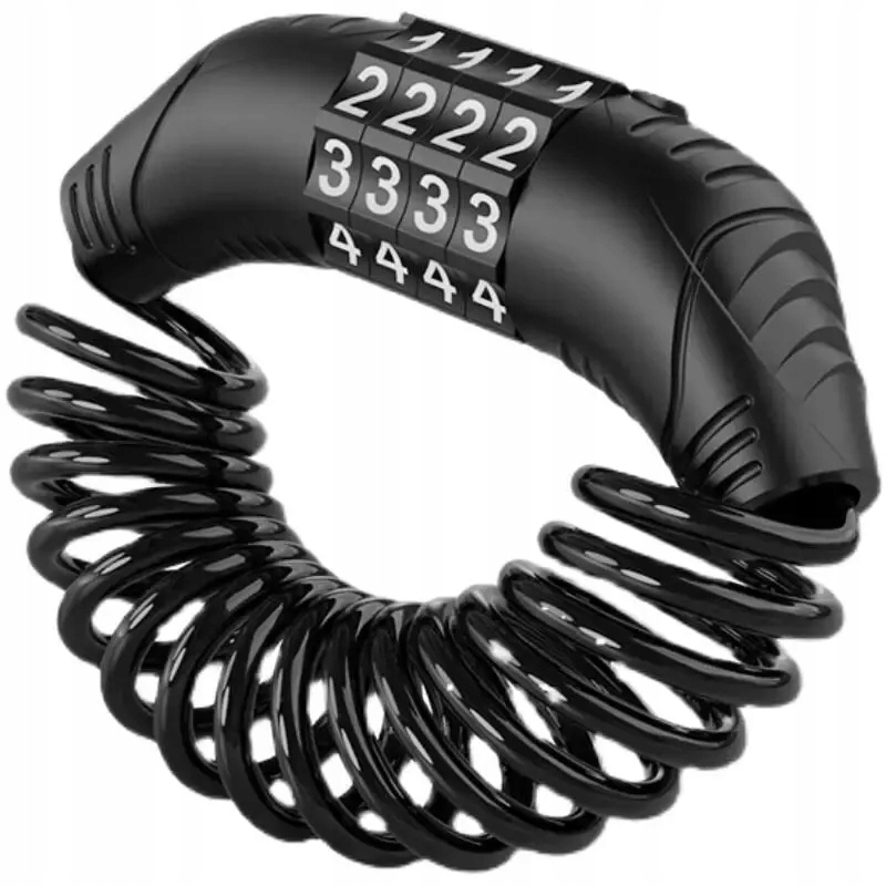 ЗАМОК ВЕЛОСИПЕДА НА КОД ШИФР КОМПАКТНАЯ ЗАСТЕЖКА ВЕЛОСИПЕДА САМОКАТА ШЛЕМА