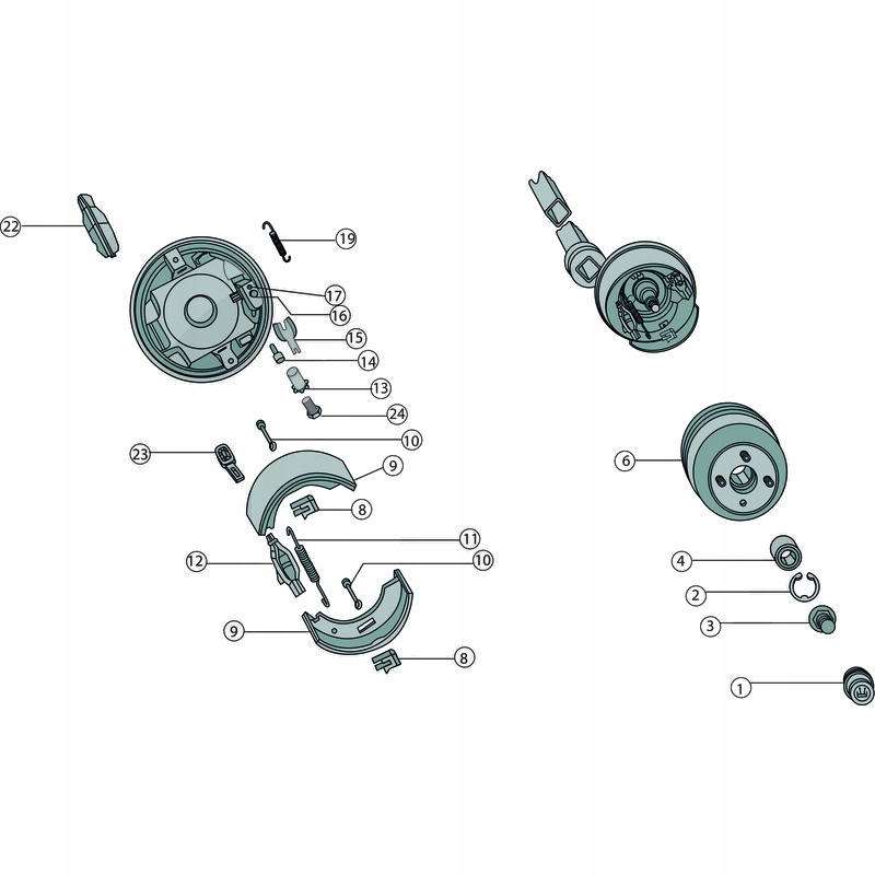 AL-KO Bęben hamulcowy
