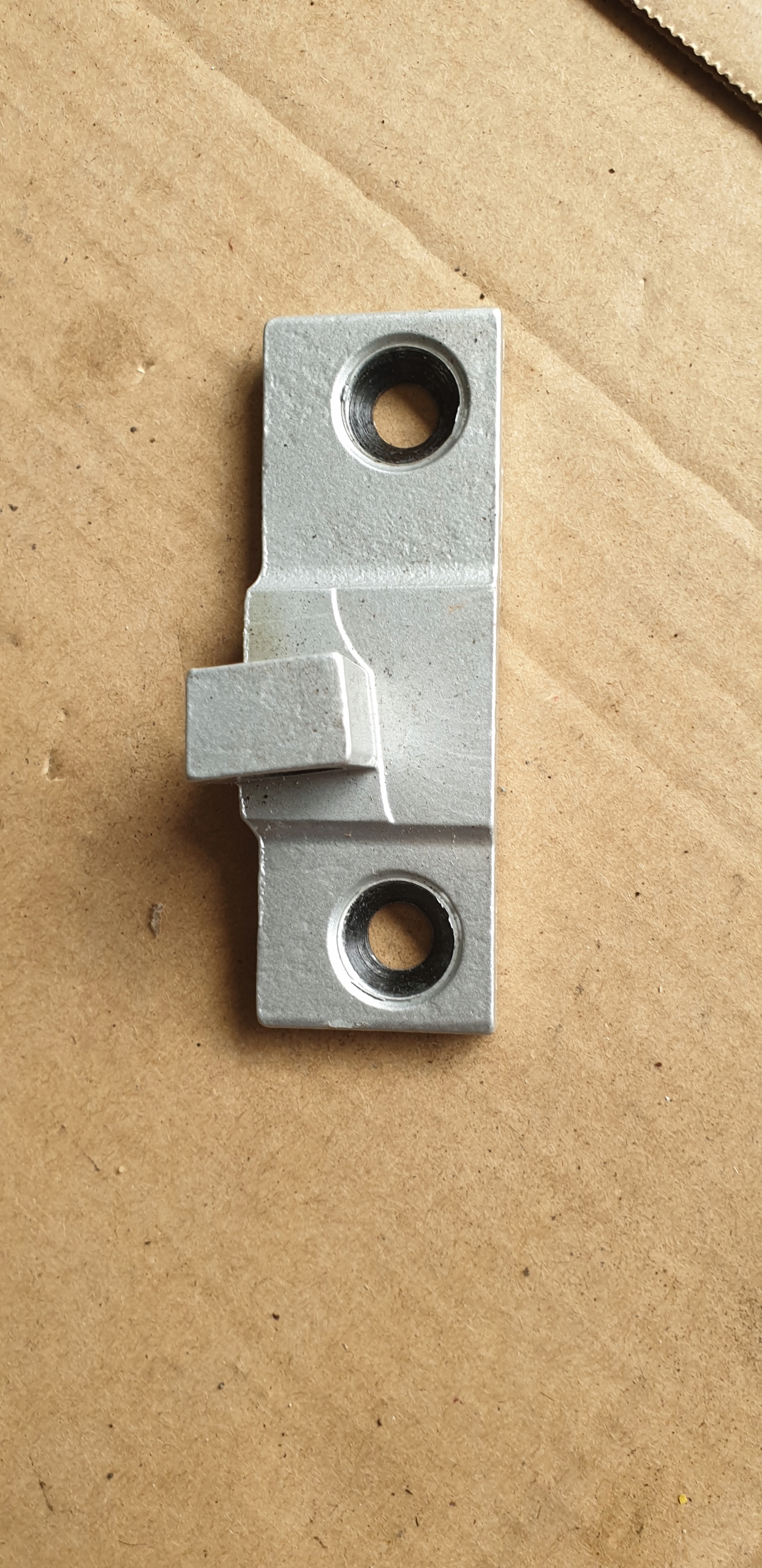 hinge door 2 szt. left rear part GORA DOL BMW 5 E60 E61 OE SREBRNY