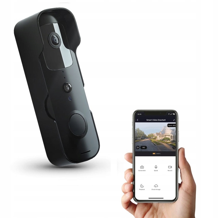 Wifi Video Interfón S Full Hd Kamerou Tuya Smart