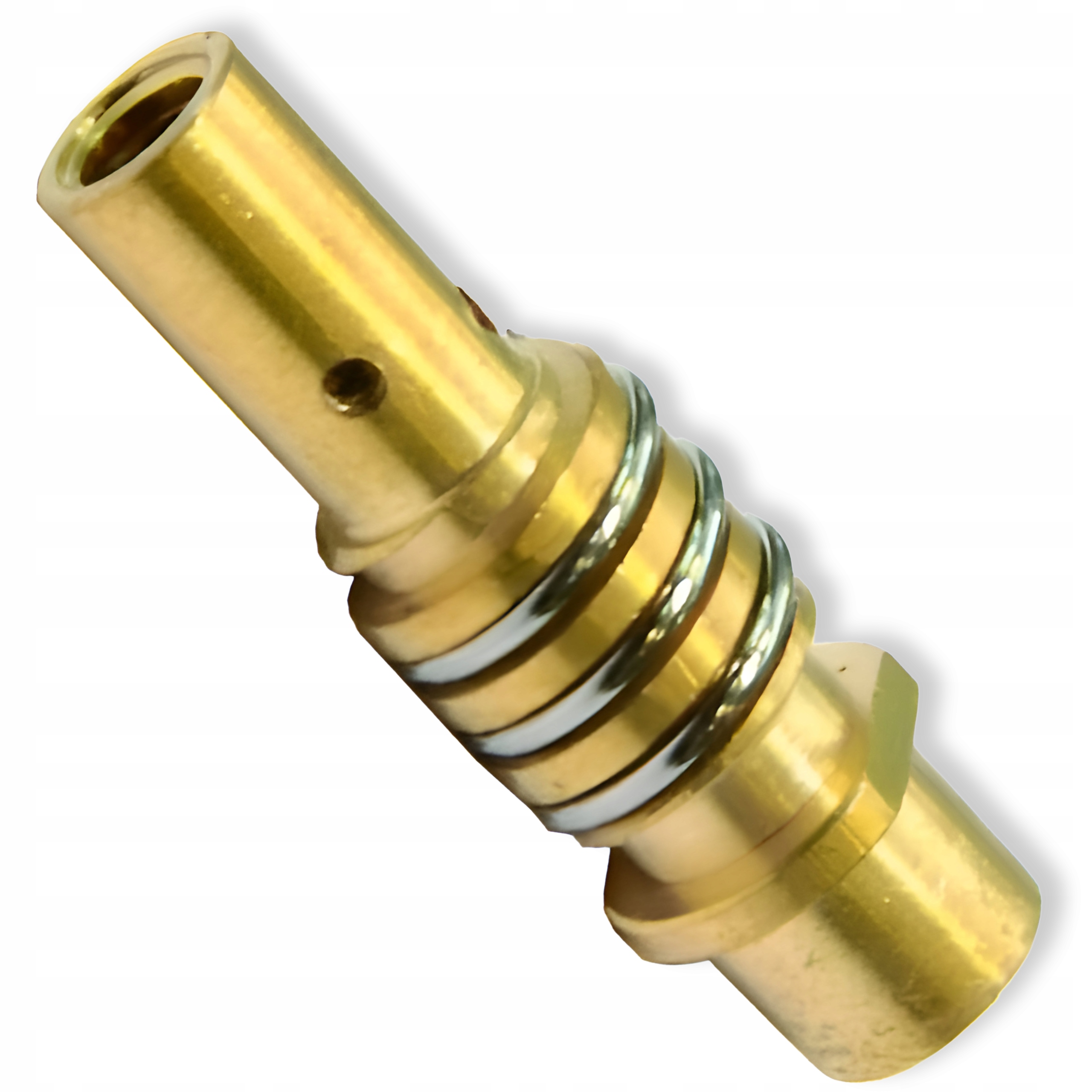 Łącznik Prądowy MB 15 ze Sprężynką do Uchwytów Spawalniczych Migomatu MIG