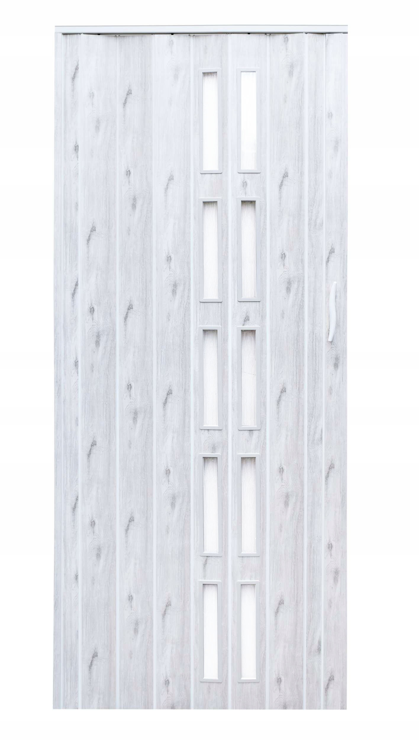 DRZWI HARMONIJKOWE PRZESUWNE DĄB ALASKA 005S 80 cm