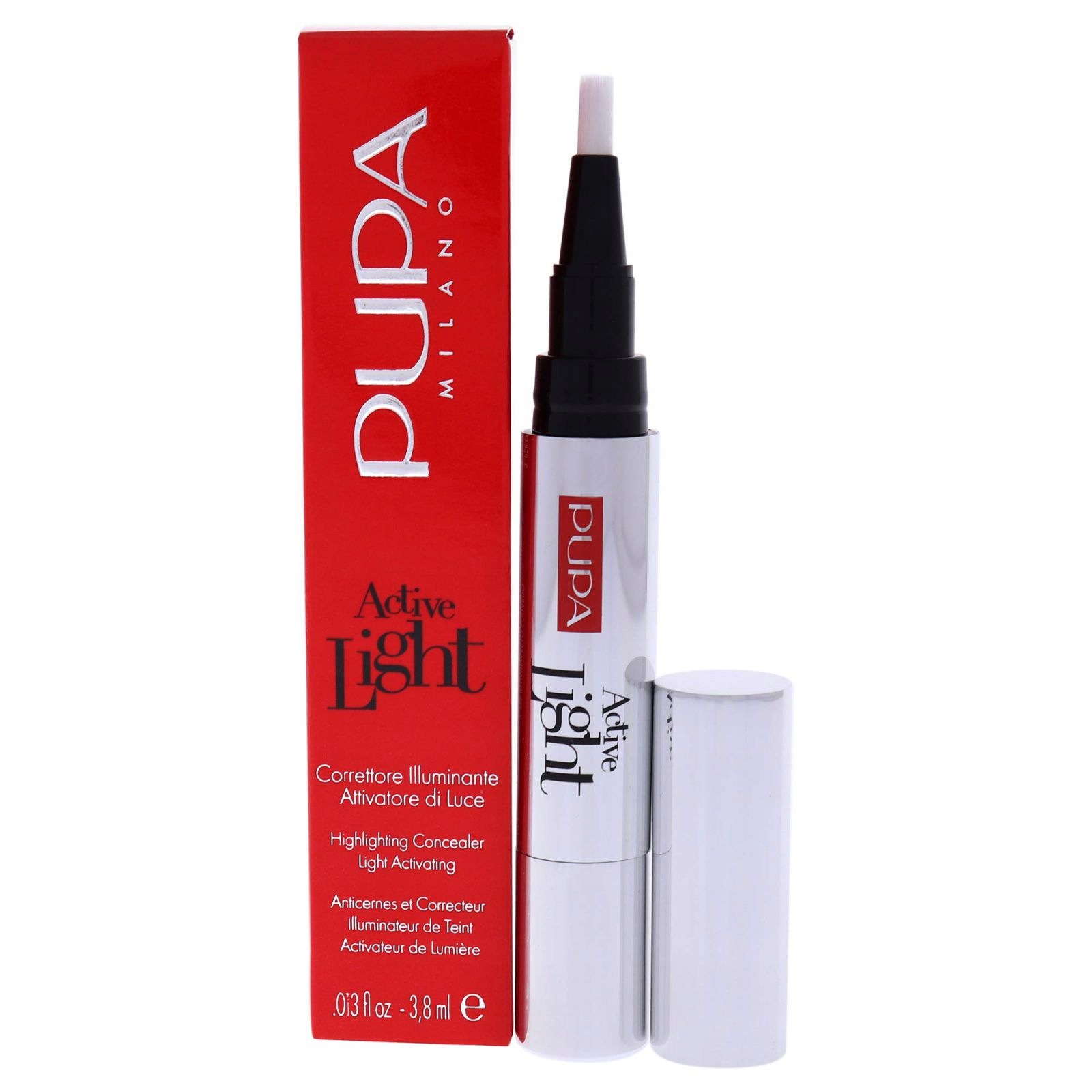 Rozjasňující Krycí Koncentrát Active Light (korektor) 3,8 ML Odstín: 003 Sand