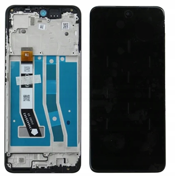 Nowy Ekran LCD Motorola Moto G54 Power XT2343-6 Z Ramką Czarny