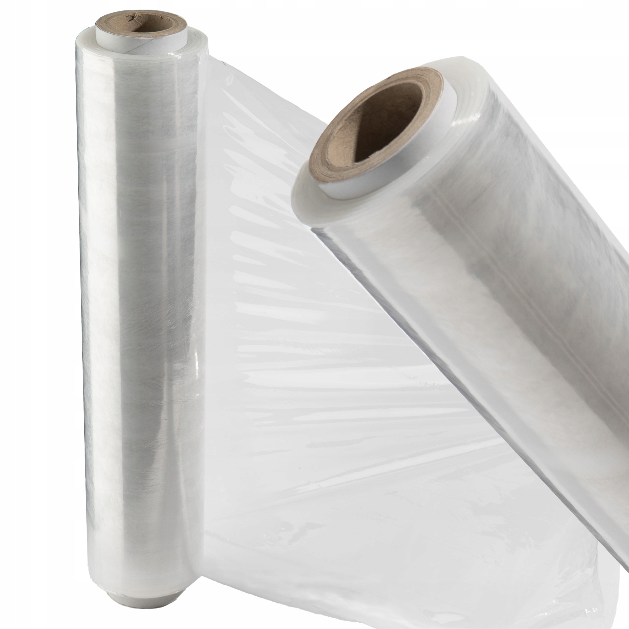 FOLIA STRETCH STRECZ BEZBARWNA 1,5KG MOCNA ELASTYCZNA OCHRONNA TRANSPARENT