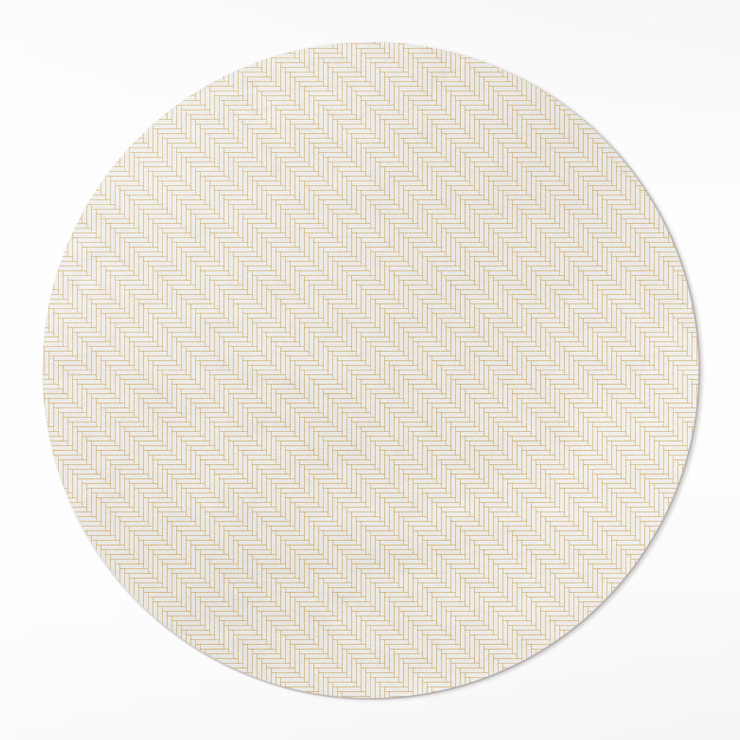 Kulatý vinylový Koberec Běhoun Drobná parketa, minimalistická jedle, průměr 120 cm