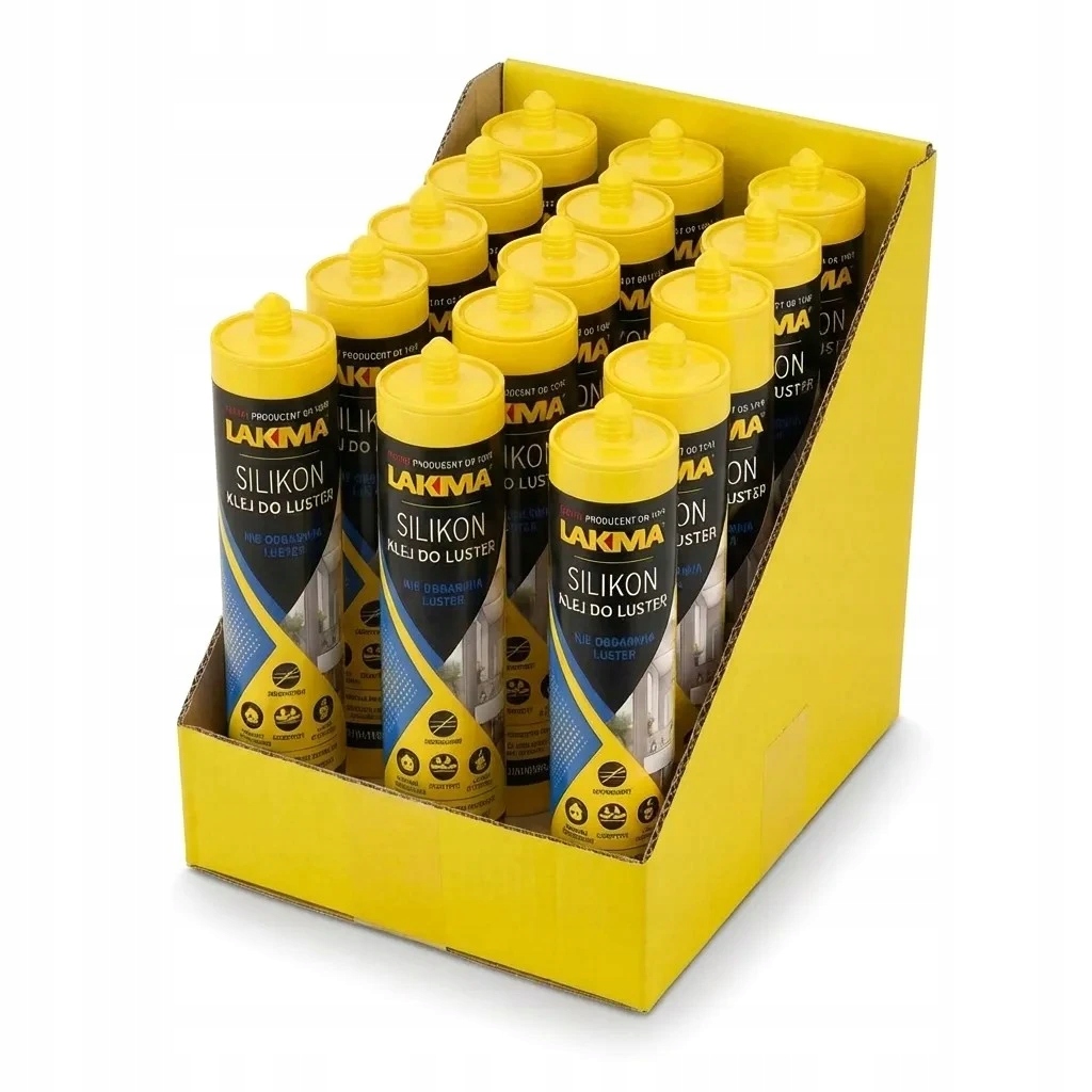 Klej Do Luster Karton 15szt 300ml Bezbarwny Lakma