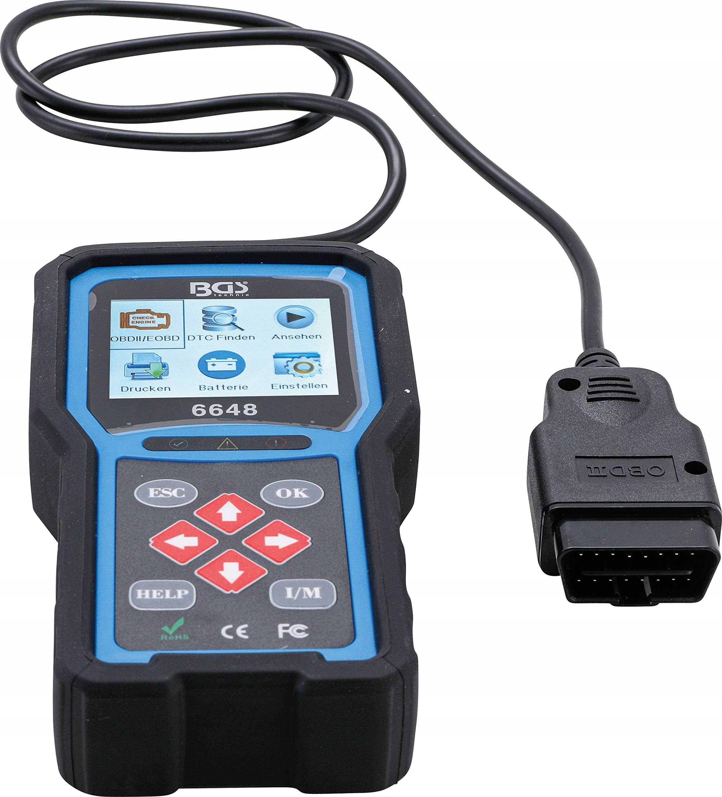 Komputer diagnostyczny OBD II BGS Technic B.6648 Marka BGS Technic