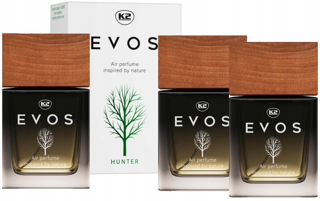 K2 EVOS HUNTER PERFUMY ZAPACH DO SAMOCHODU AUTA