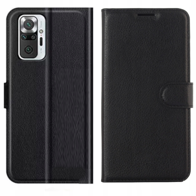 

Litchi Etui Skórzane Portfel Do Redmi Note 10 Pro