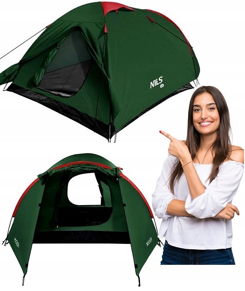 Stan 3-místný Nils Camp Dvouplášťová předsíň Moskytiéra