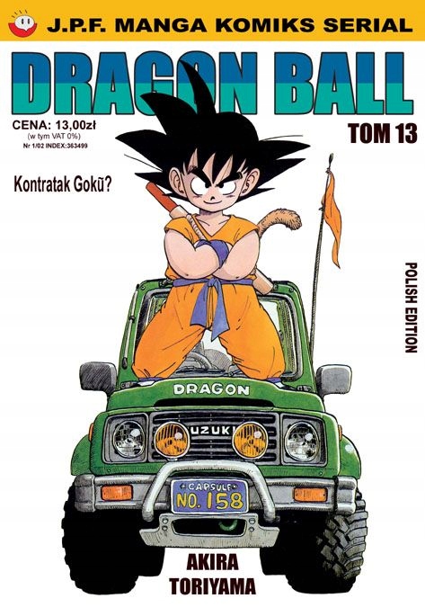 DRAGON BALL #13 - MANGA - NOWY