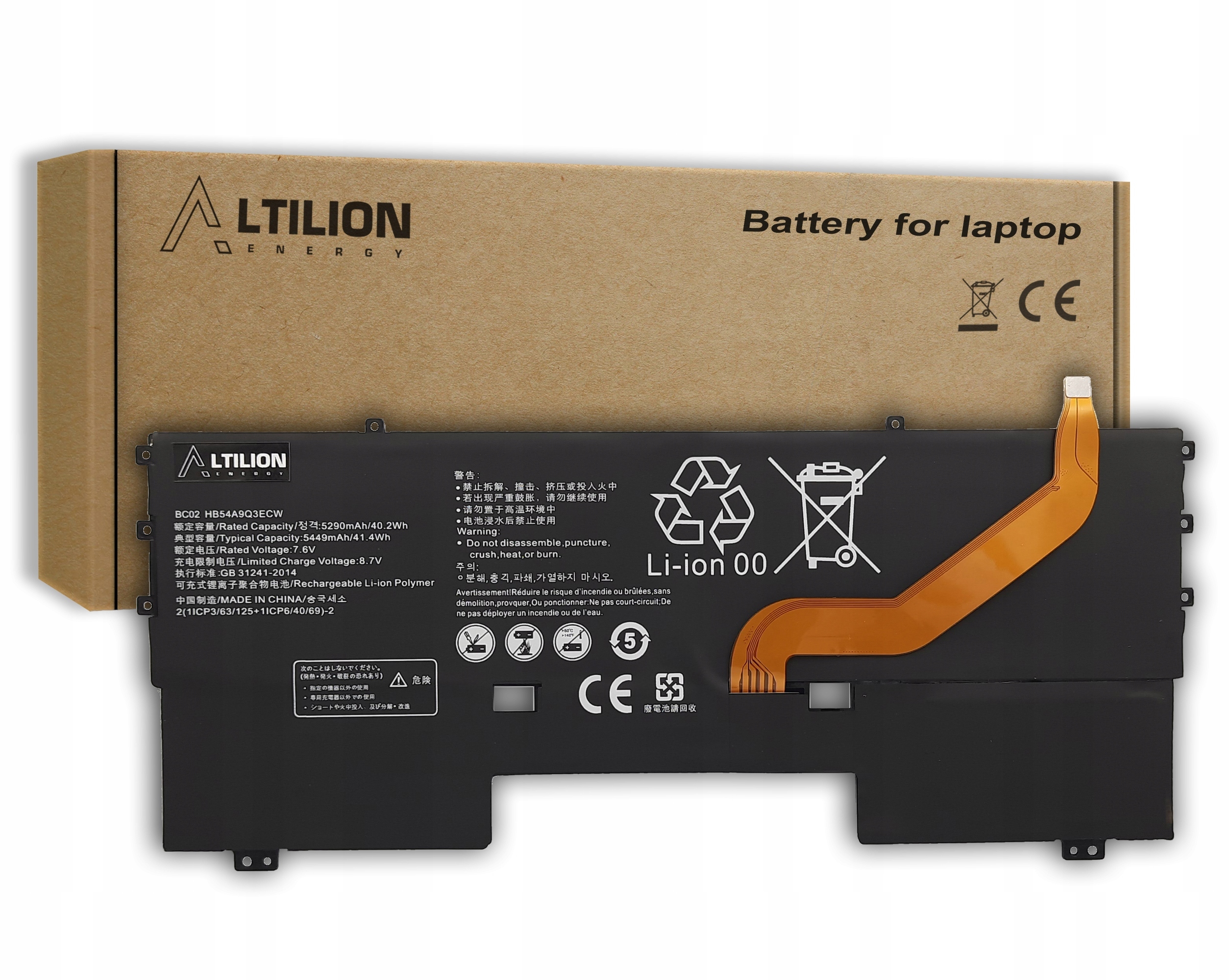 Baterie Altilion Energy HB54A9Q3ECW je kompatibilní s Huawei