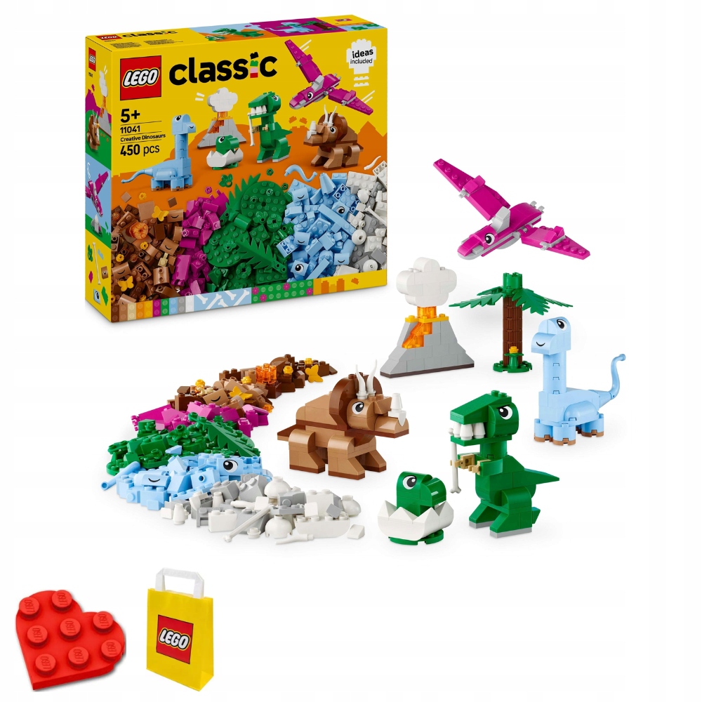 Lego Classic 11041 – Kreativní dinosaury