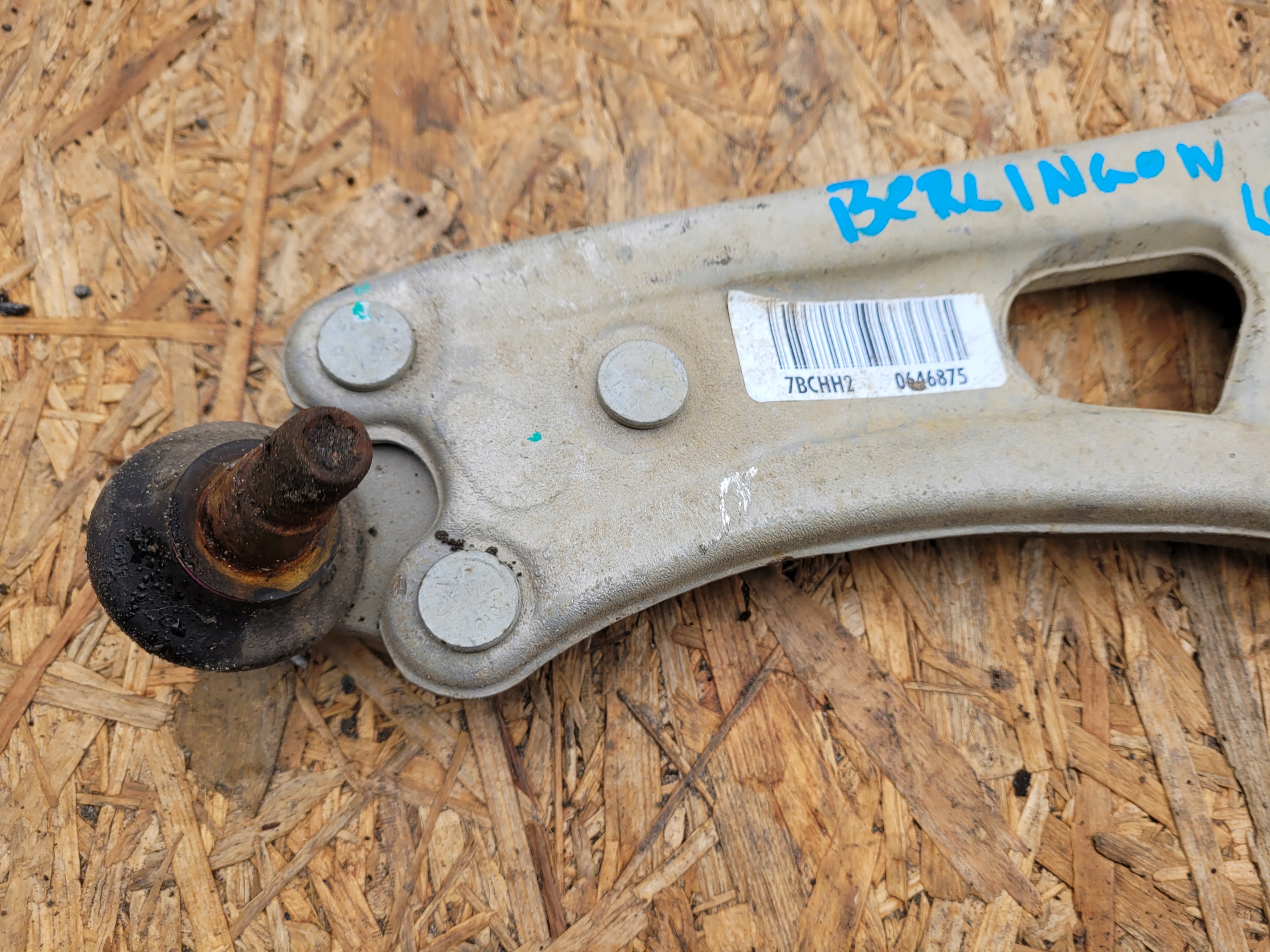 arm left CITROEN BERLINGO IV PARTNER IV aluminium