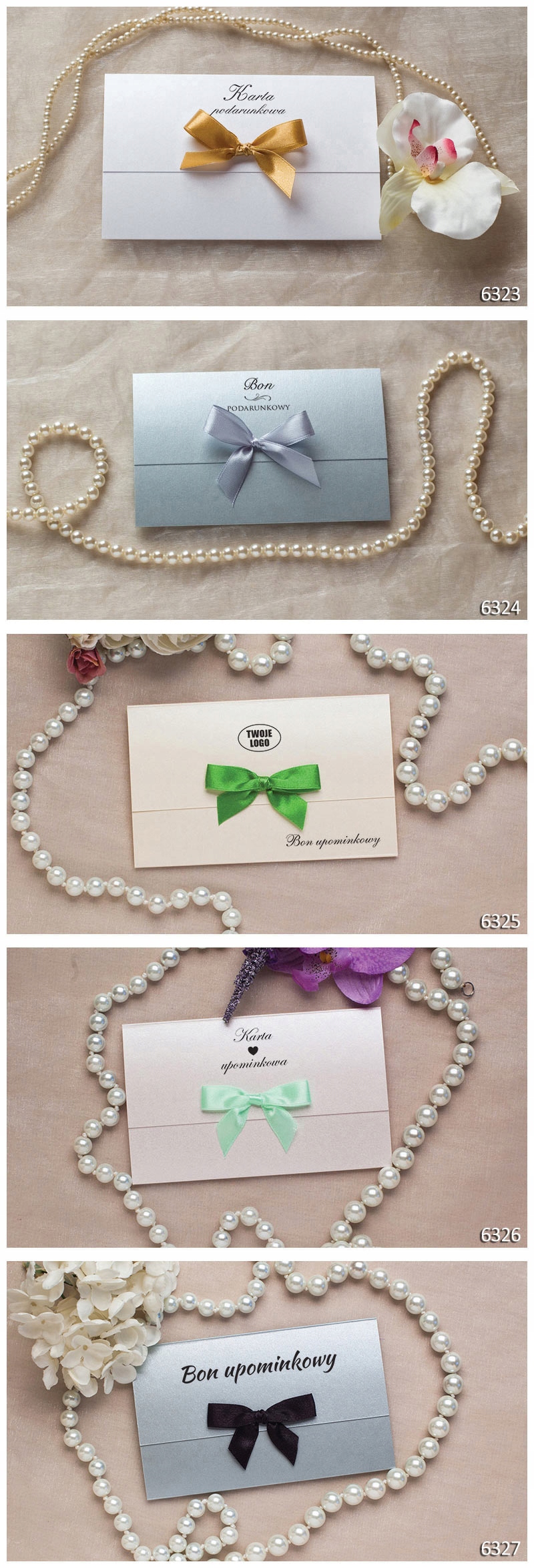 Vouchery upominkowe bony podarunkowe prezent Szerokość produktu 14 cm