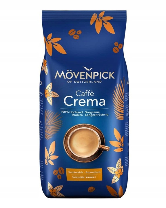 Levně Káva zrnková Movenpick Caffe Crema 1 kg