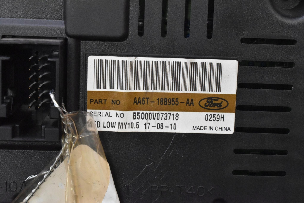 RADIO display player PANEL CD AUX AA6T-18C815-AE FORD FIESTA MK7 08-13