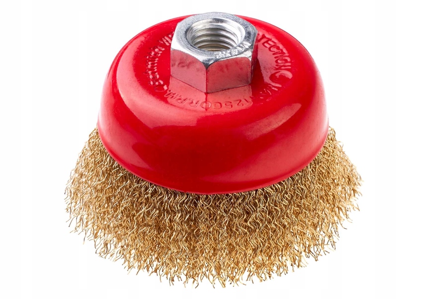 SCHMITH SZCZOTKA DOCZOŁOWA FI14 NAKRĘT DRUT FAL120