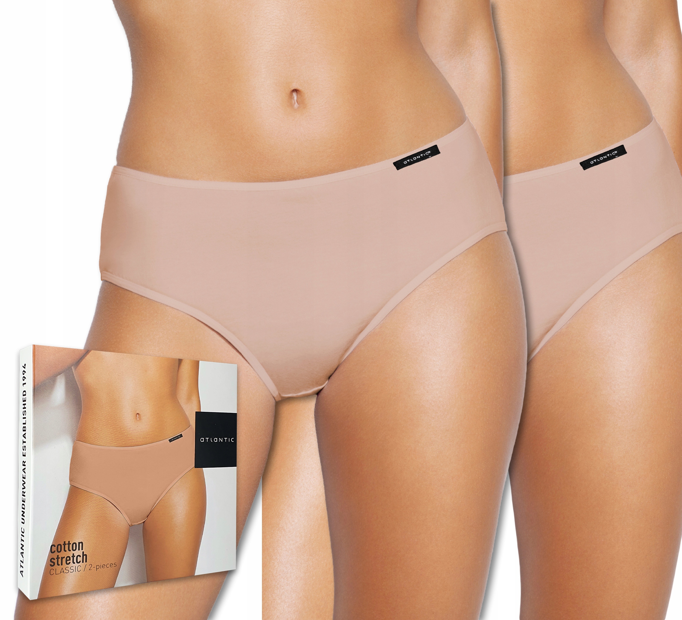 

Atlantic BLP579 majtki damskie figi 2 Pary XL