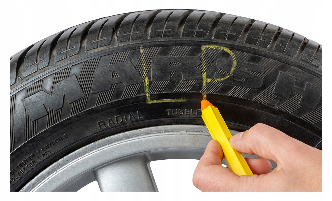 Marker Kreda do opon żółty REDATS Numer katalogowy producenta 04-00-38