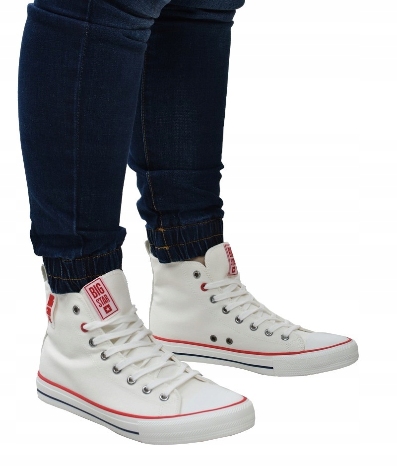 

Trampki męskie Big Star JJ174066 Białe 40