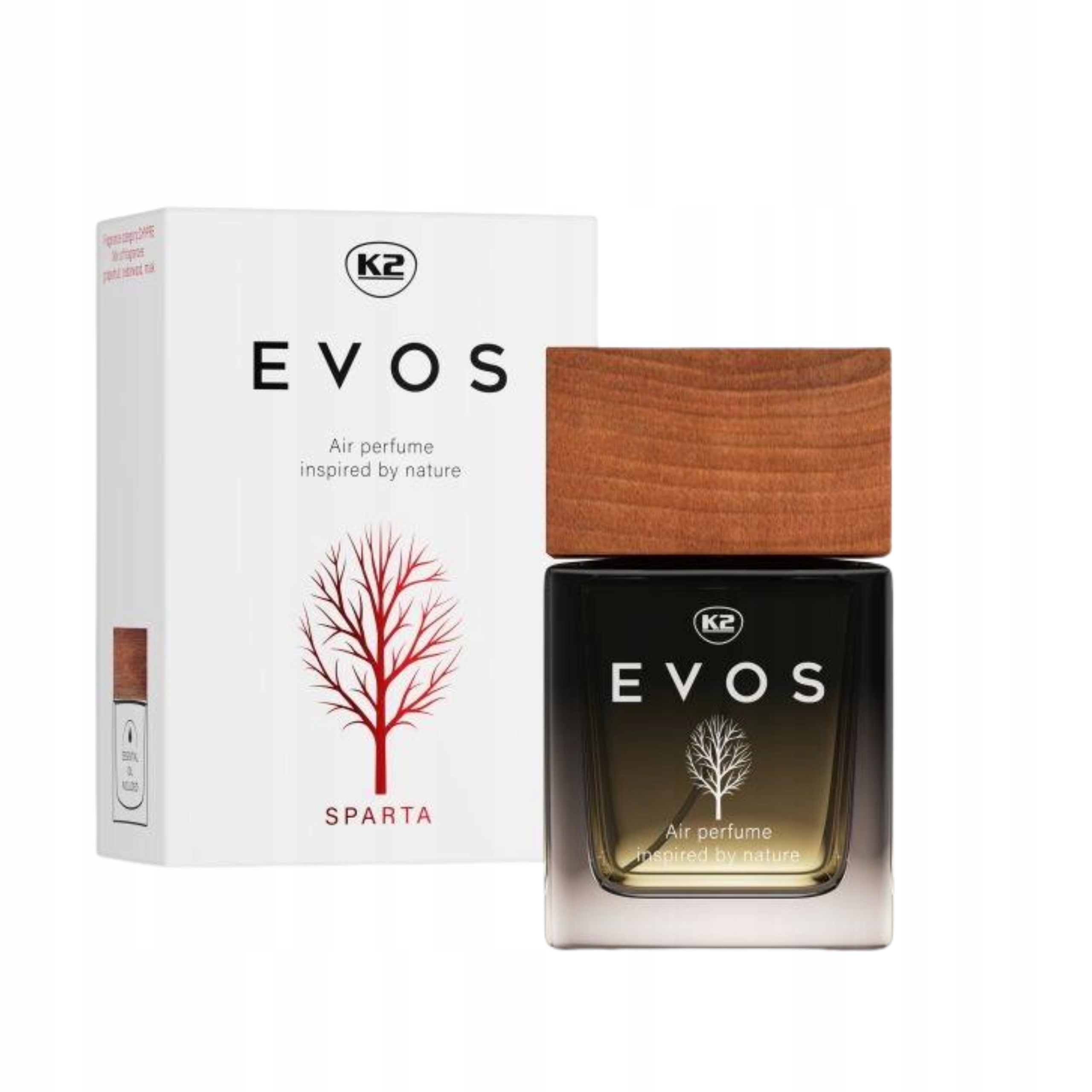 Naturalne perfumy flakon zapach do samochodu domu atomizer K2 EVOS SPARTA Rodzaj atomizery