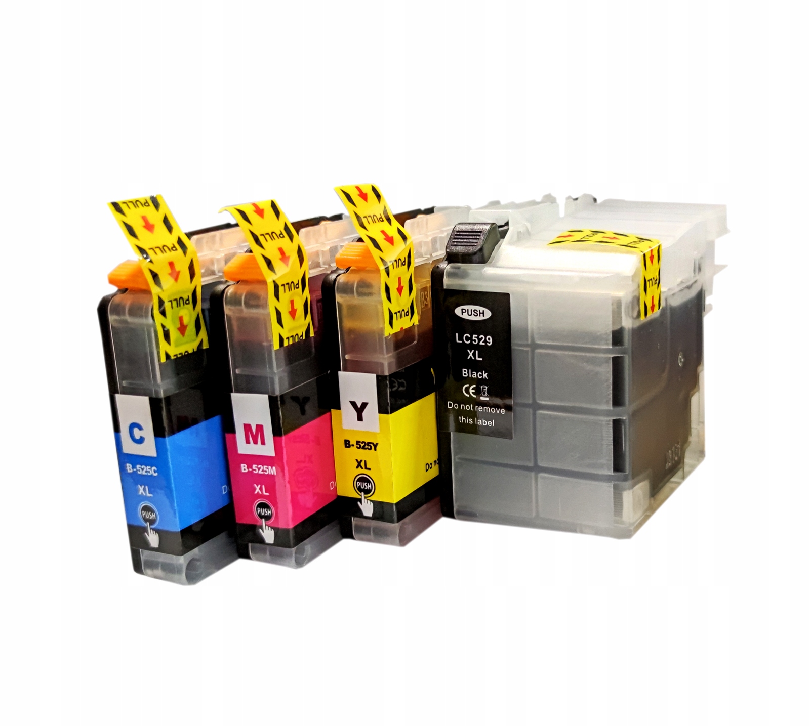 

4x Tusze LC529 LC525 do drukarki Brother DCP-J105