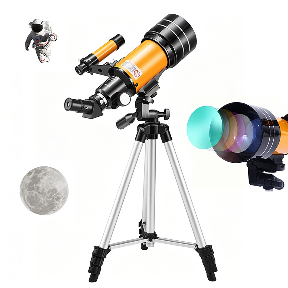 Astronomický Teleskop S Tripodem 70 MM 150 X 300 MM Pro Děti I Dospělé