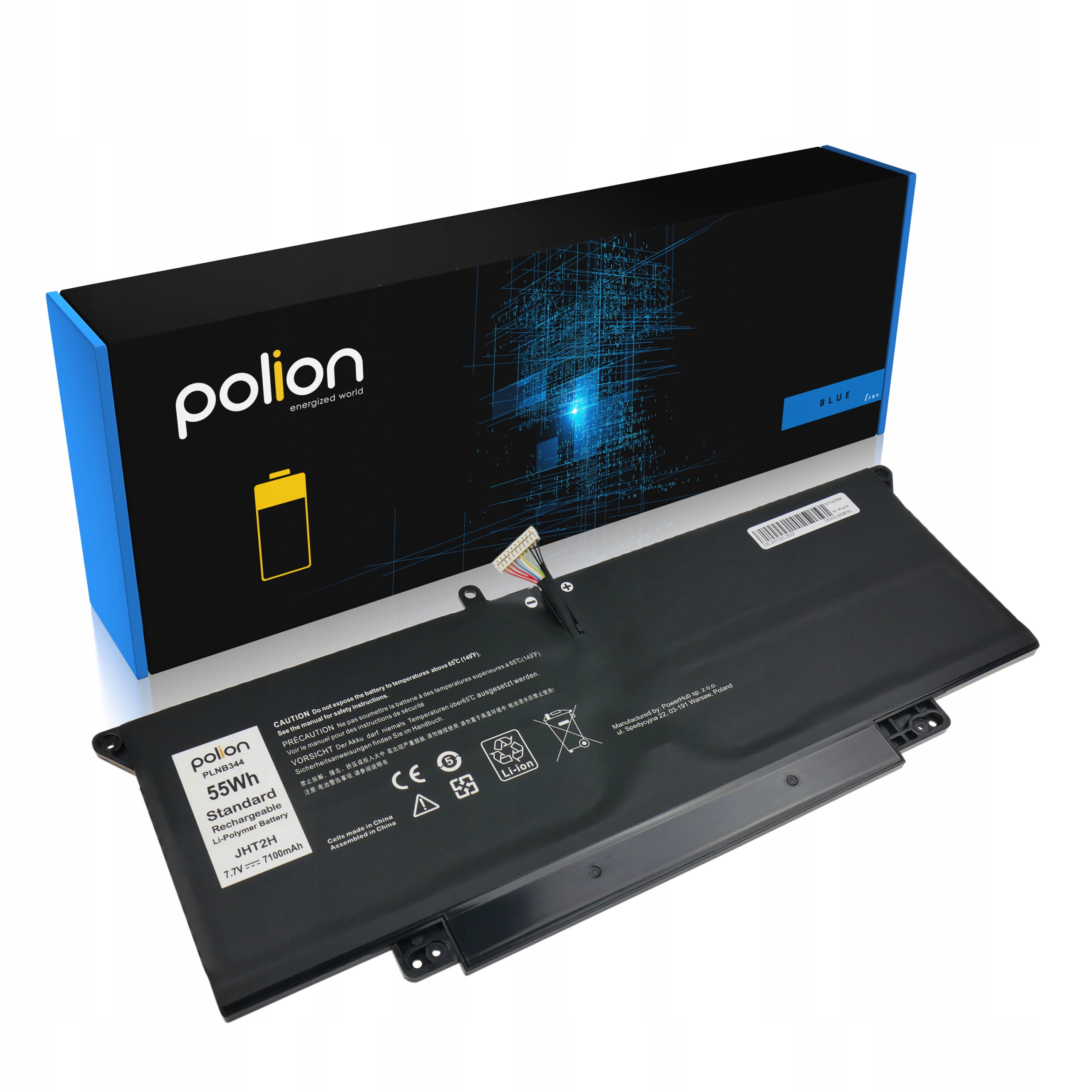 Batéria pre notebooky Dell Li-Pol 6400 mAh Polion
