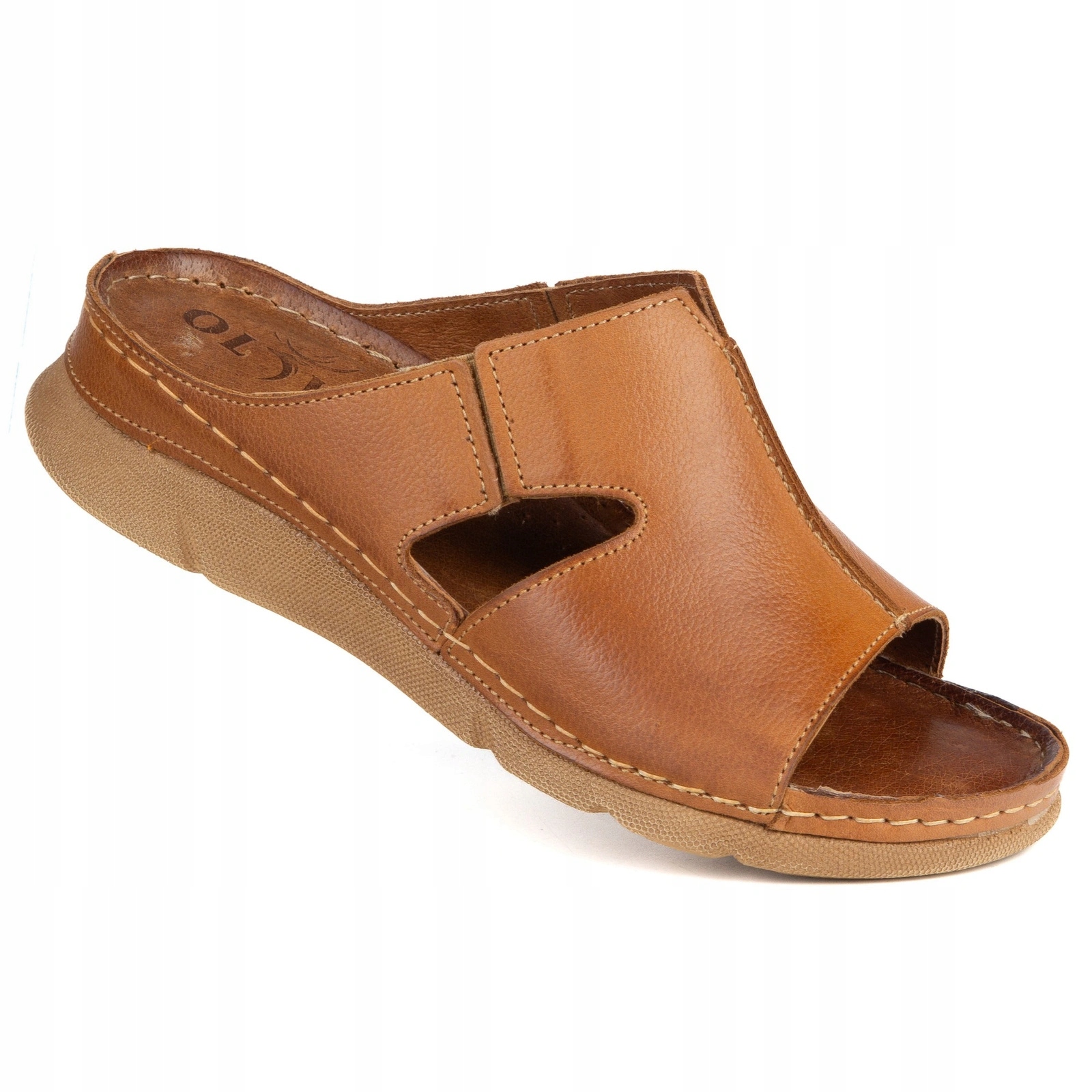 Nazouváky Olivier 925 koturn 3 cm červené 37