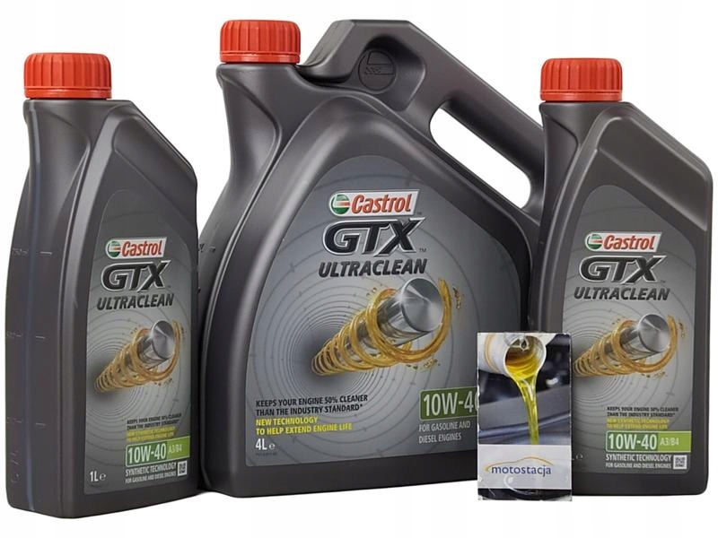 

Castrol Gtx Ultraclean 10W-40 A3/B3 A3/B4 6L