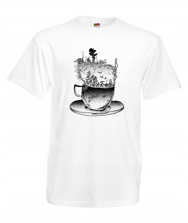 

L Koszulka Męska Kawa Coffee Espresso Latte