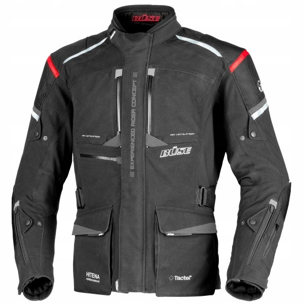 Motocyklová bunda Buse Nova čierna 48