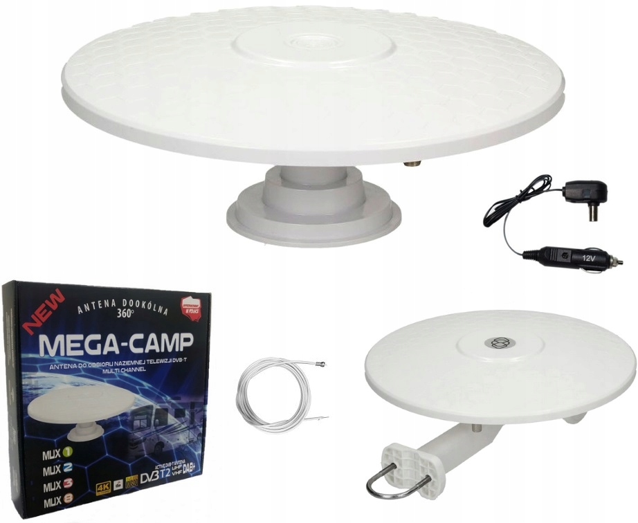 

Antena Kempingowa Dvb-t Ecocamp Do Przyczepy Auta