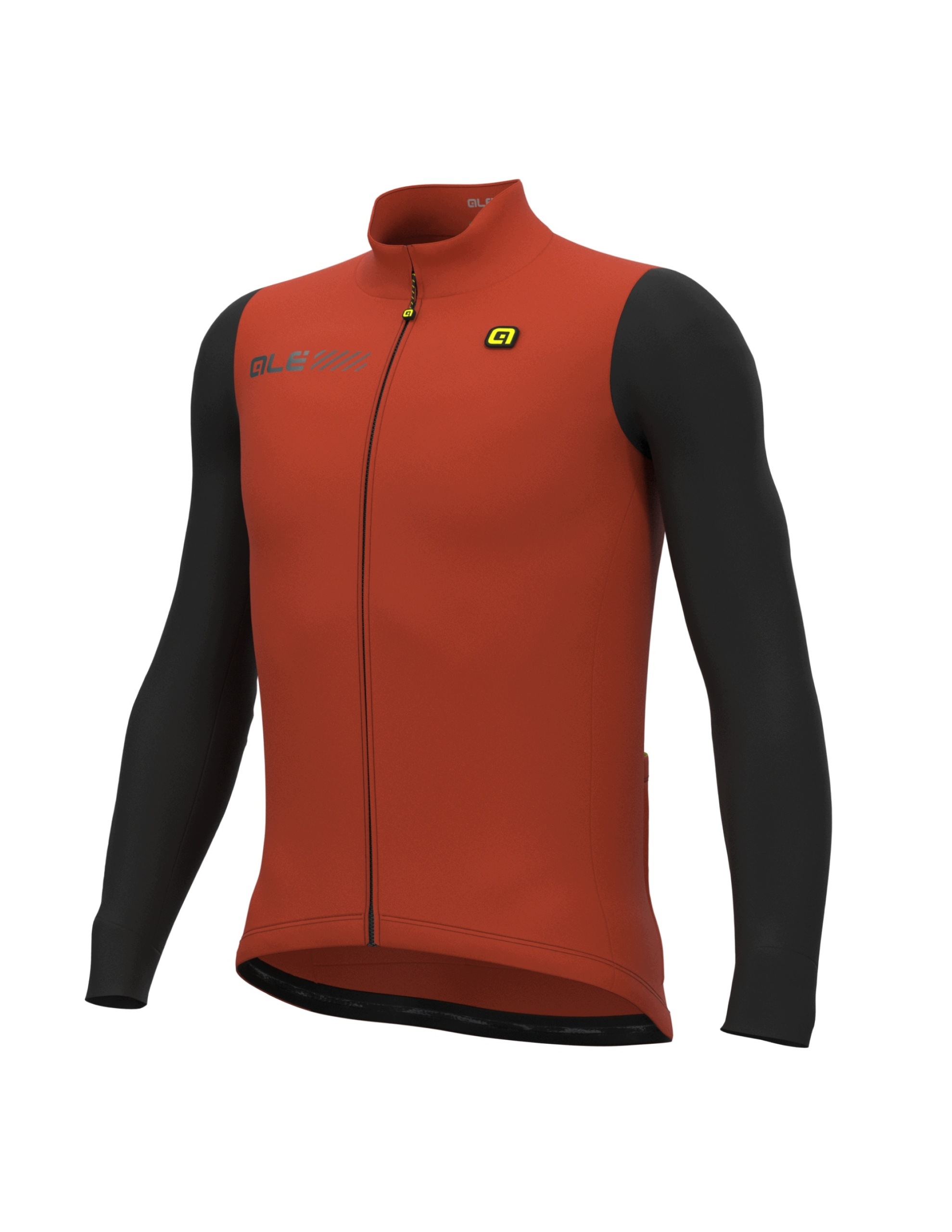 Bluza rowerowa męska Alé Cycling Solid Fondo 2.0 Pomarańczowy M