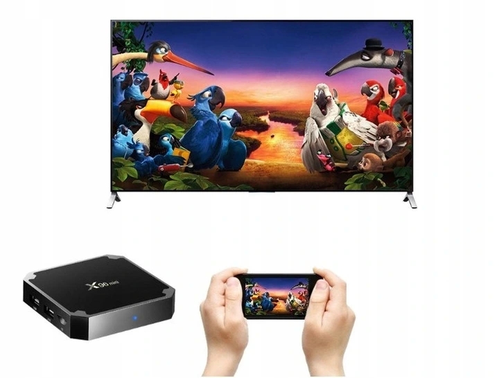 Smart TV Box x96 Mini 2 GB / 16 GB Android 4K Model W