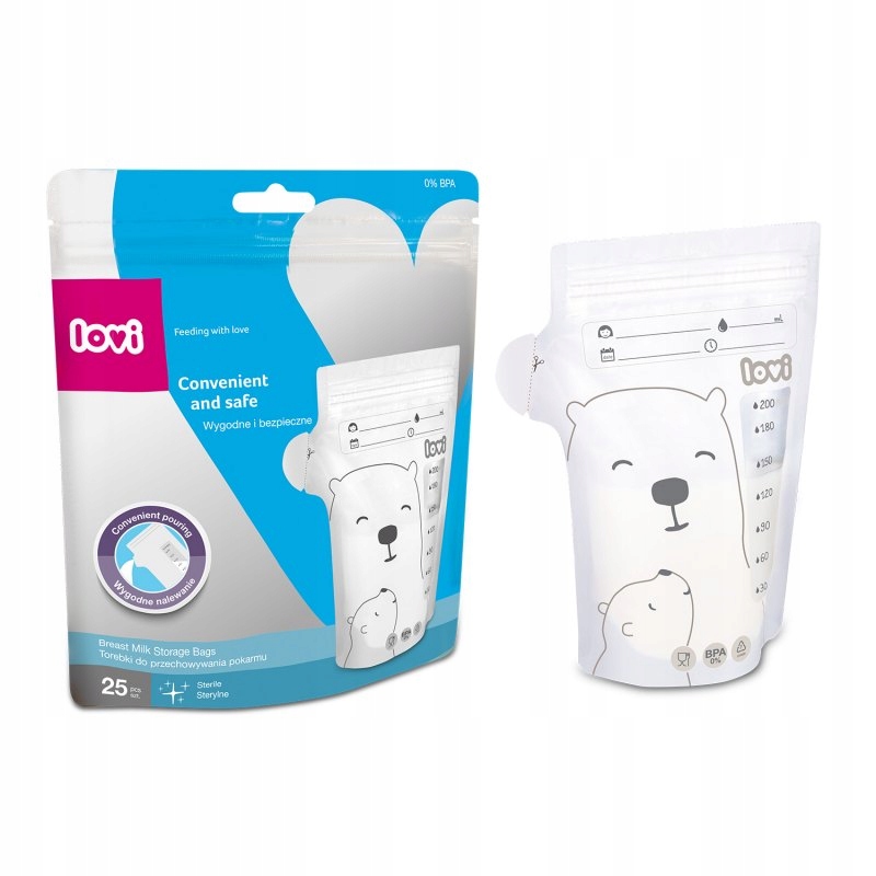 Lovi torebki do przechowywania pokarmu
