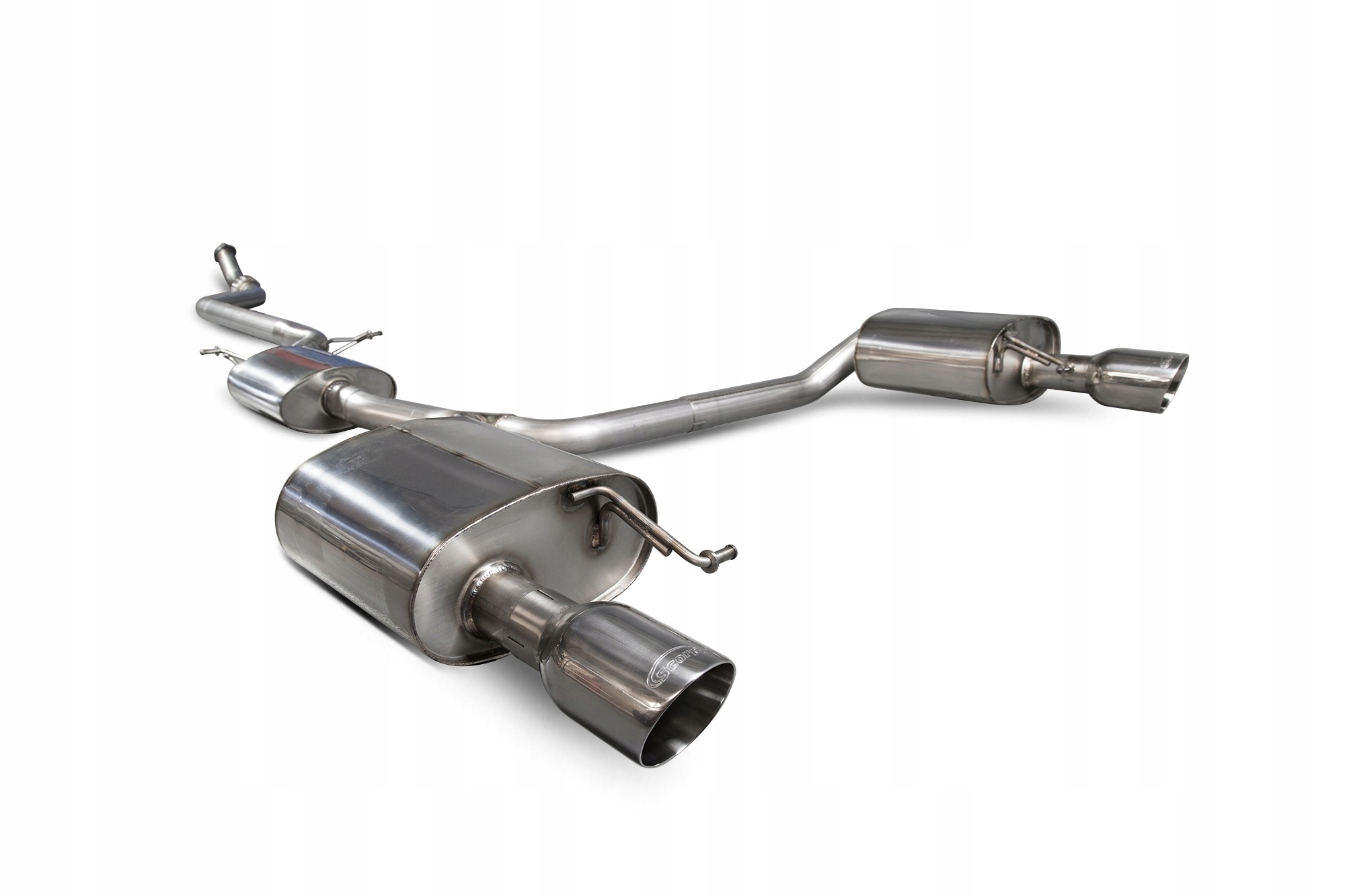 SAU072 - Audi A5 B8 2.0 TFSI CATBACK тихий Скорпион