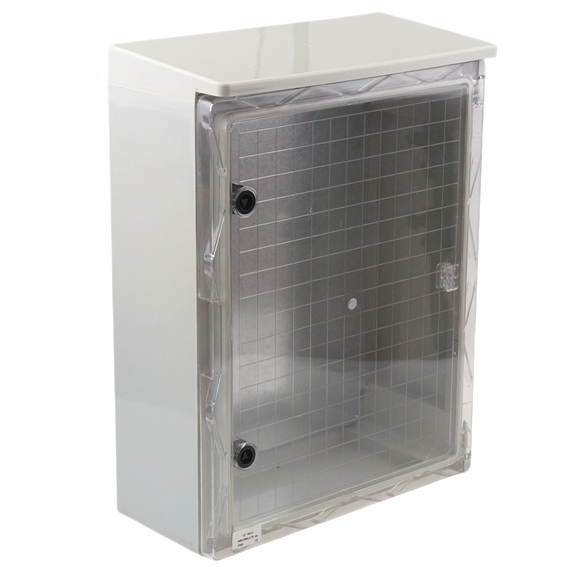 Transparentní pouzdro s Abs 400 × 500 × 175 mm IP65