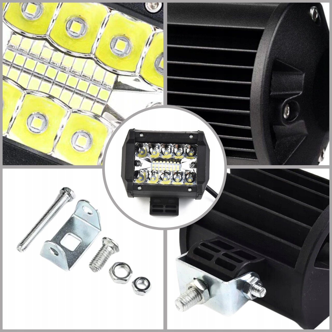 LAMPA ROBOCZA LED SZPERACZ 60W 12V HALOGEN REFKLEKTOR SAMOCHODOWY Temperatura barwowa 6000 K