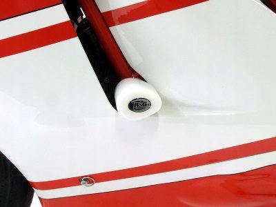 Padacie Protektory Aero Rg Racing Ducati 848 Streetfighter 12-15 Biele