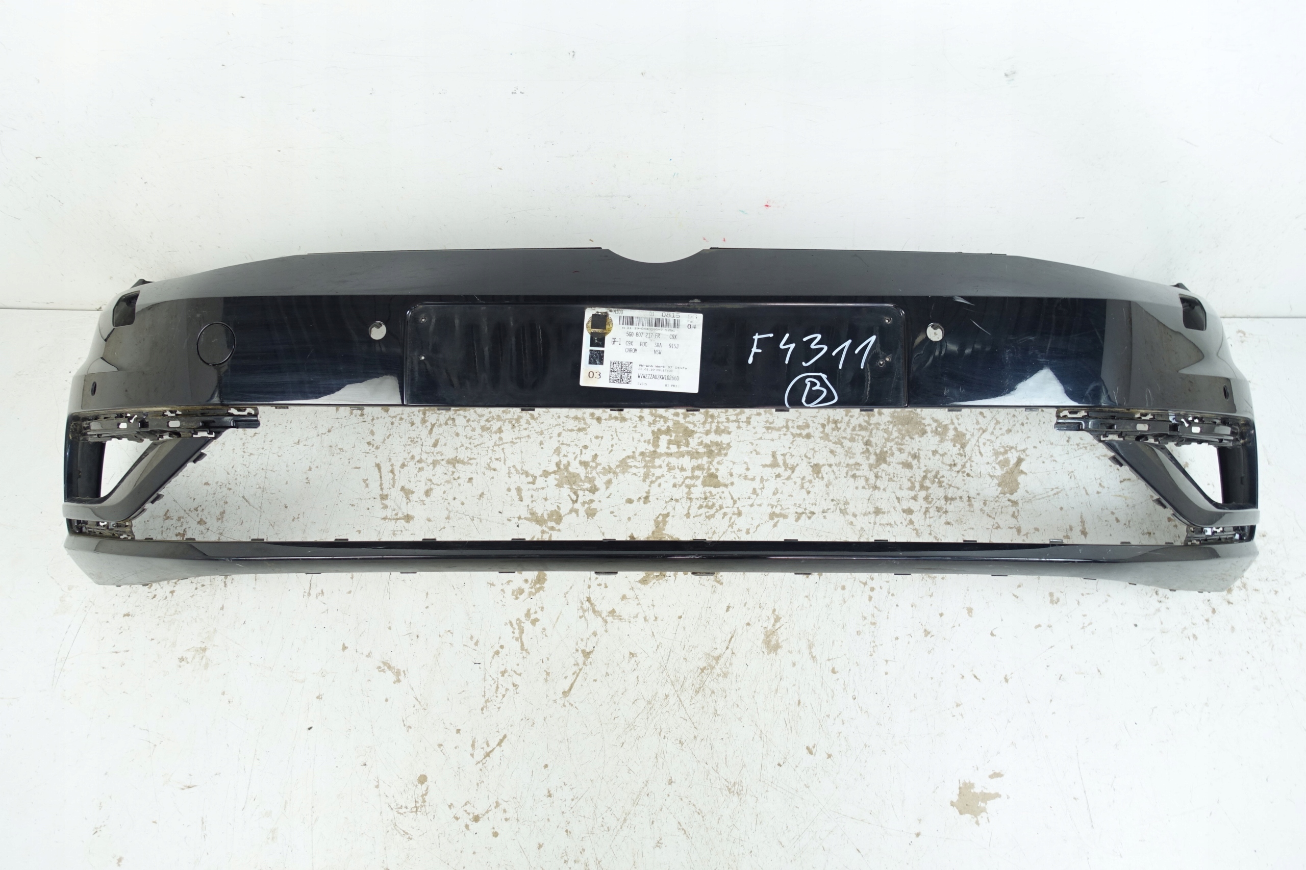 VW GOLF VII 7 5G0 LIFT 2016- bumper front front 5G0807221FL