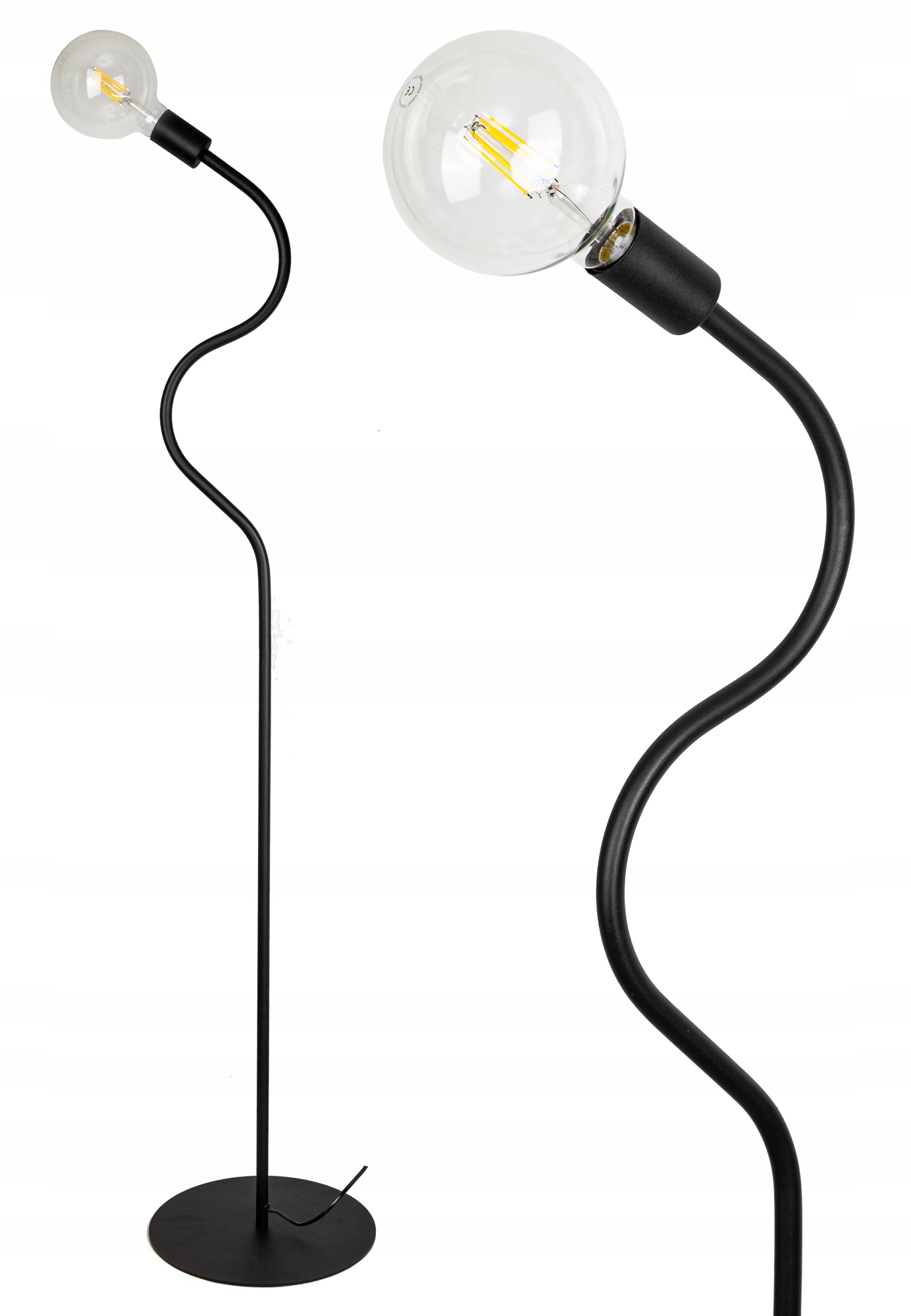 

Modna Nowoczesna Stojąca Lampa Podłogowa Loft Led