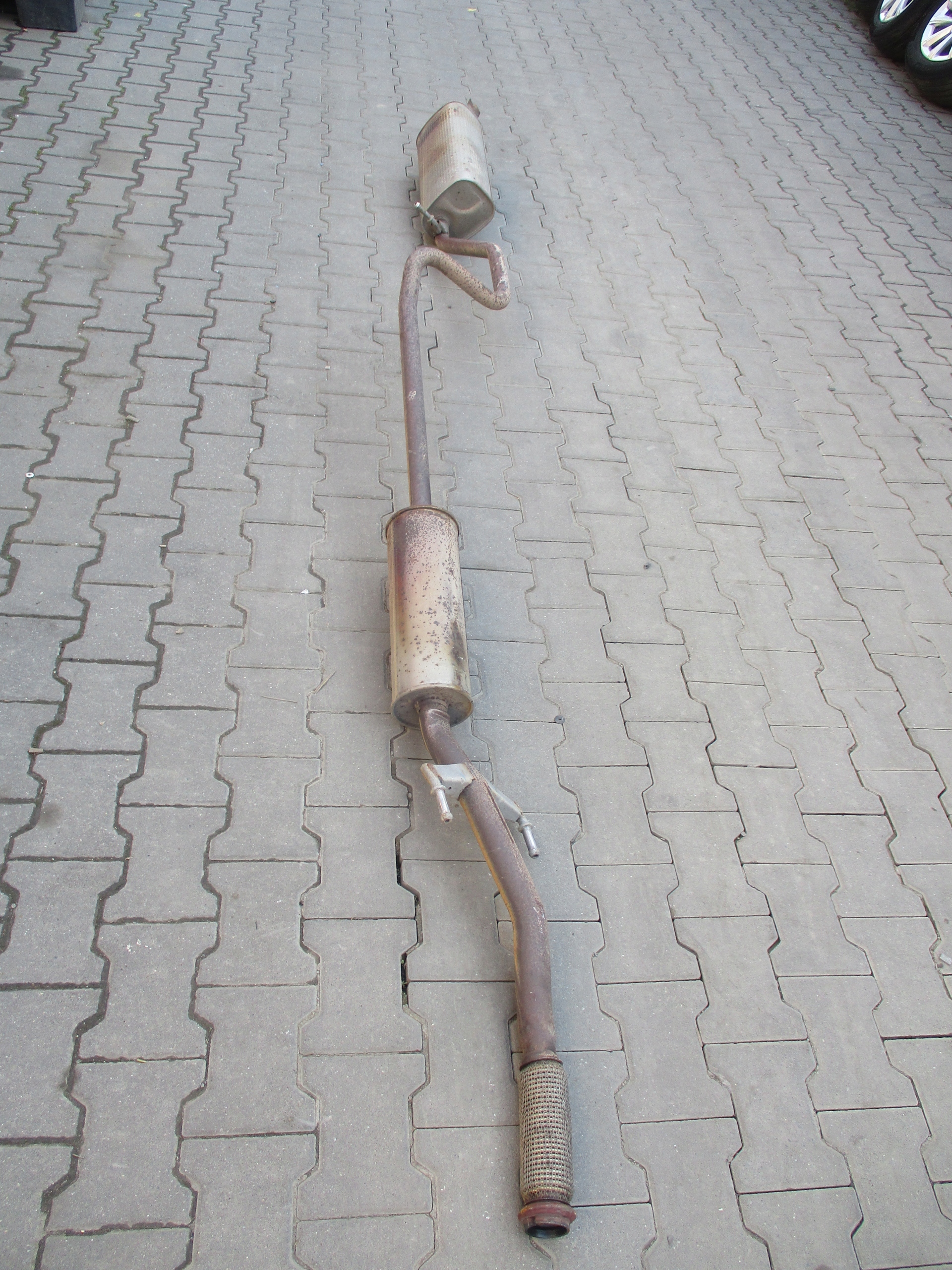 muffler, exhaust PEUGEOT 2008 and 1.2THP
