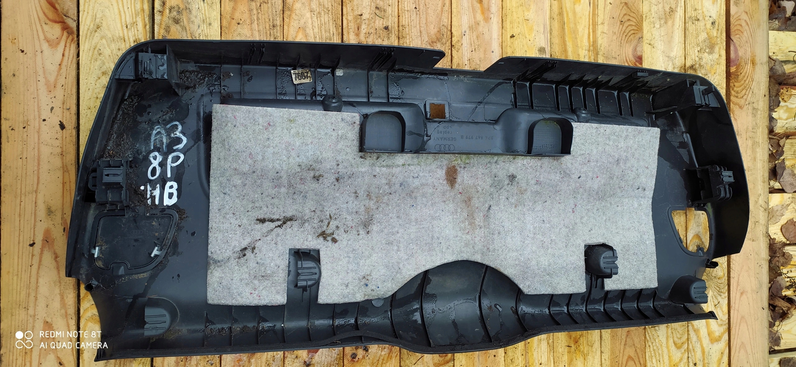 cover bonnet boot AUDI A3 8P 8P4867979B